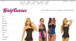 Desktop Screenshot of girlycurves.com